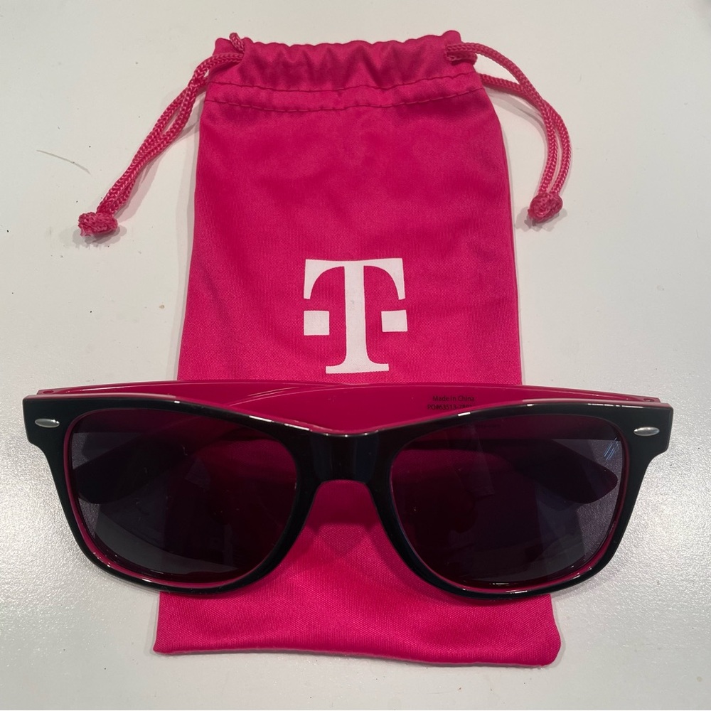 T-Mobile Tuesday Sunglasses Pink & Black